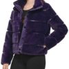 Ghosts S4 Punam Patel Purple Faux Fur Jacket