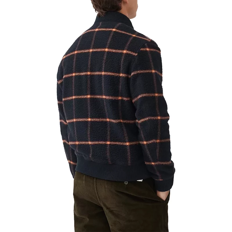 Ghosts US S04 Utkarsh Ambudkar Black Plaid Jacket