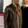 Jamie Foxx Back in Action Matt Brown Leather Jacket