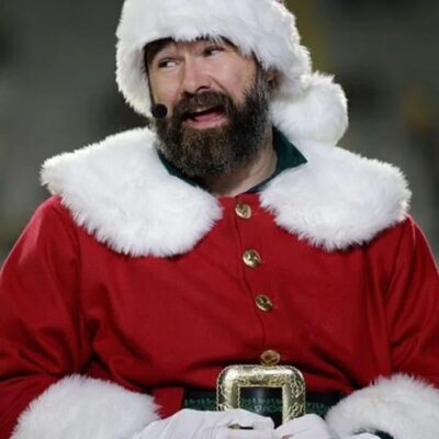 Jason Kelce Santa Claus Coat