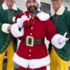 Jason Kelce Santa Claus Green Bay Coat