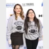 JoeyKing 1929 Bedford Falls Football Grey Sweatshirt