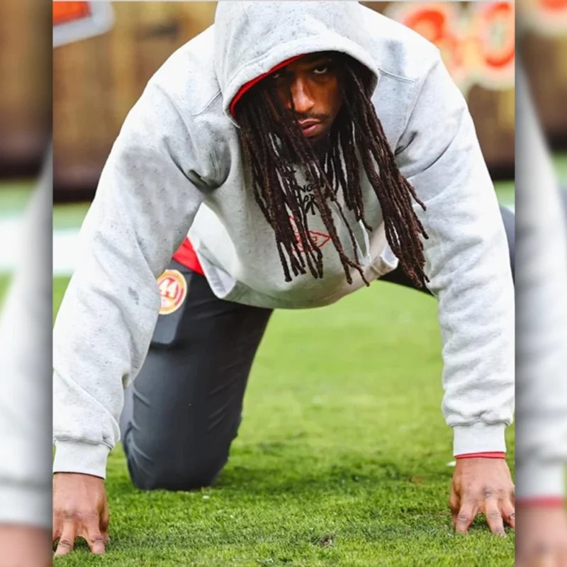 Kansas City Chiefs Be A Change Maker Grey Hoodie