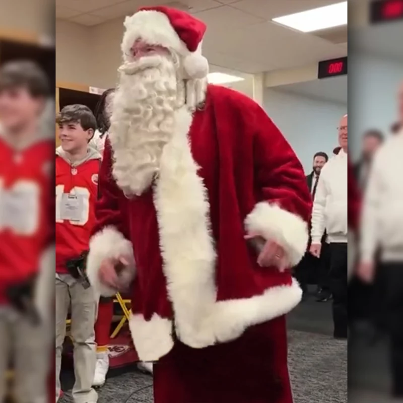 Kansas City Chiefs Coach Andy Reid Red Suit