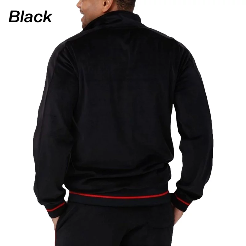 Kansas City Chiefs Velour Black Tracksuit
