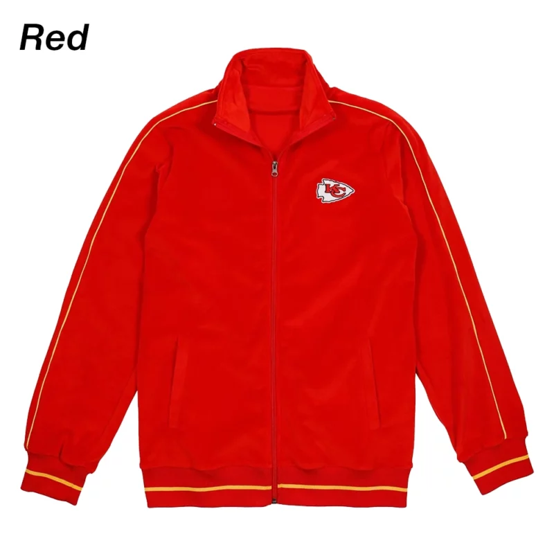 Kansas City Chiefs Velour Red Tracksuit