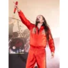 Korn x Jonathan Davis Black Stripe Red Tracksuit