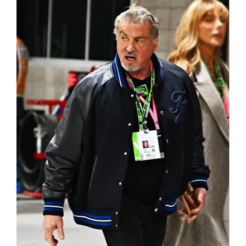 Las Vegas GP 2024 Sylvester Stallone Varsity Jacket