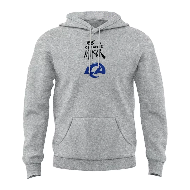 Los Angeles Rams Be A Change Maker Grey Pullover Hoodie