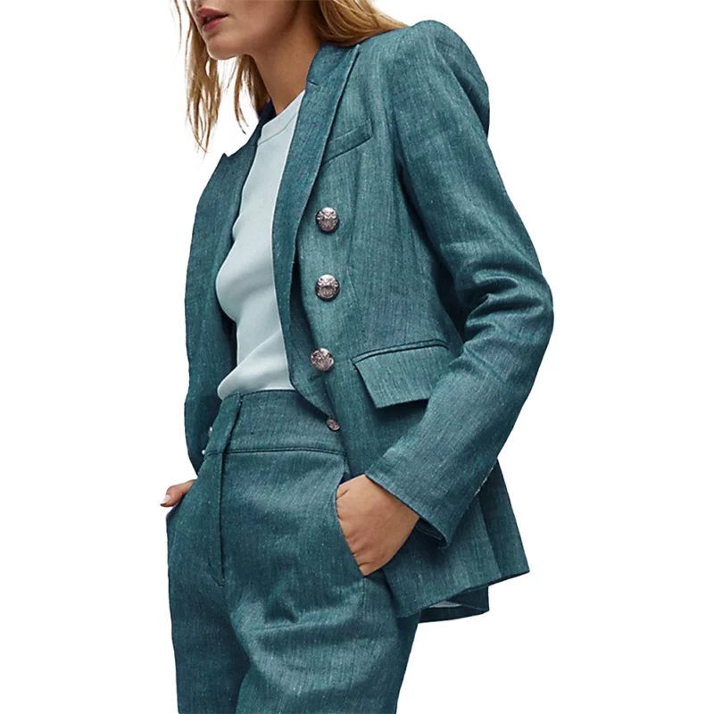 Matlock Olympia Lawrence Marshall Grey Blazer