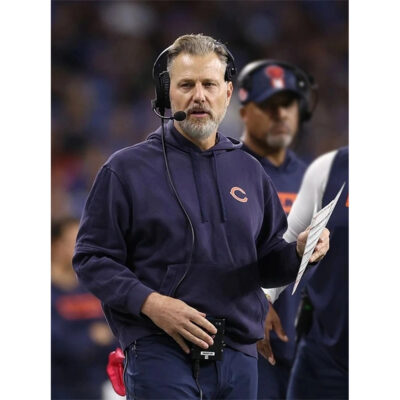 Matt Eberflus Chicago Bears Hoodie