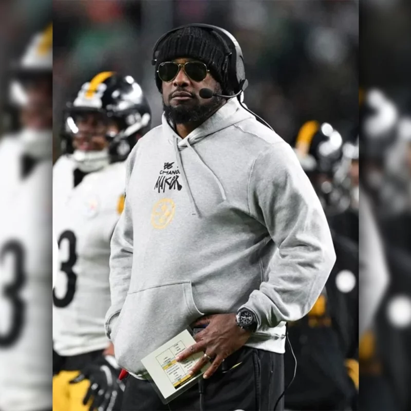 MikeTomlin Pittsburgh Steelers Be A Change Maker Pullover Hoodie