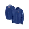 New York Giants Sideline Coaches Blue Bomber Jacket