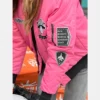 New York Knicks Kelly Bensimon Pink Jacket