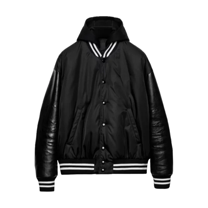 Patrick Mahomes Black Bomber Jacket