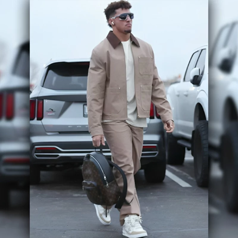 Patrick Mahomes Chiefs Chargers Game Jacket