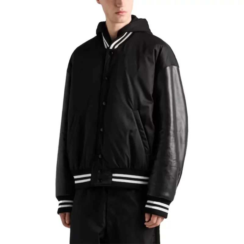 Patrick Mahomes Oversized Black Jacket