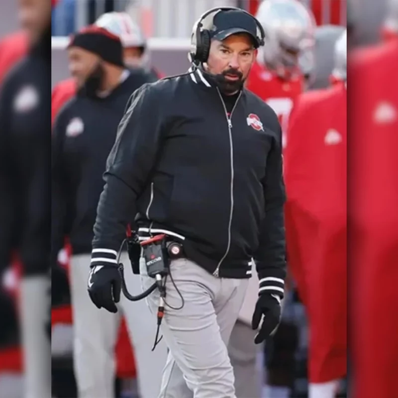 Ryan Day Ohio State Buckeyes Black Jacket