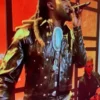 Shaboozey Leather Jacket SNL