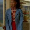 Shrinking S02 Jessica Williams Denim Blue Jacket
