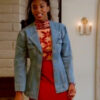 Shrinking S02 Jessica Williams Denim Jacket