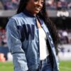 Simone Biles Vikings vs Bear Game Jacket