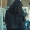 Tamsin Topolski The Madness 2024 Lucie Simon Black Leather Jacket