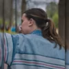 The Electric State Millie Bobby Brown Stripe Jacket
