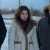 The Finnish Line Elyse White Shearling Coat