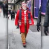 The Man With The Bag Arnold Schwarzenegger Red Coat