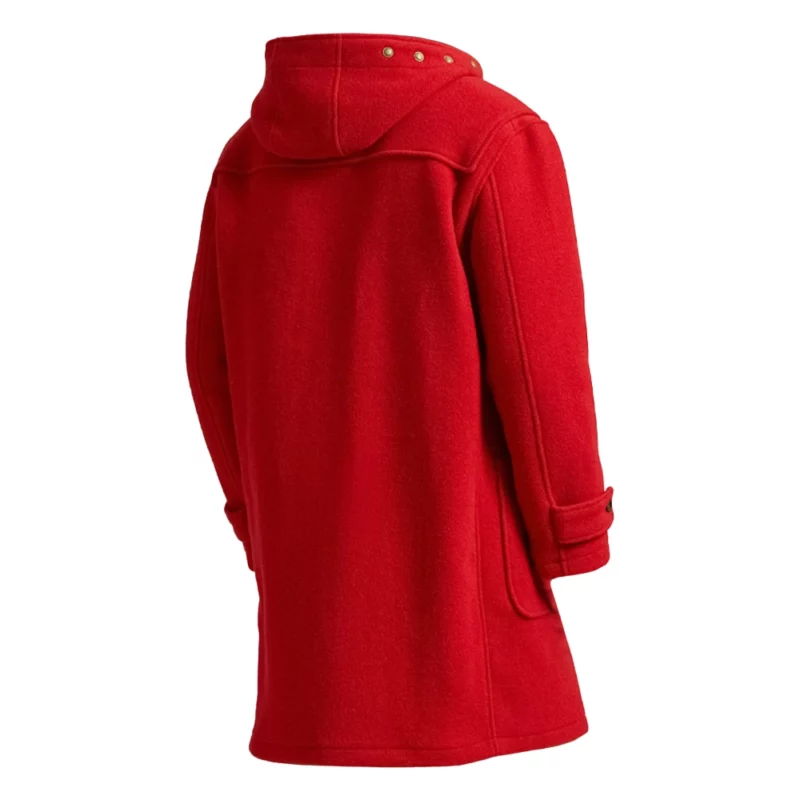 The Man With The Bag Arnold Schwarzenegger Santa Red Coat
