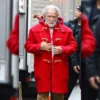 The Man With The Bag ArnoldSchwarzenegger Santa Red Coat