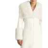 The Today Show 2024 Keltie White Fur Coat