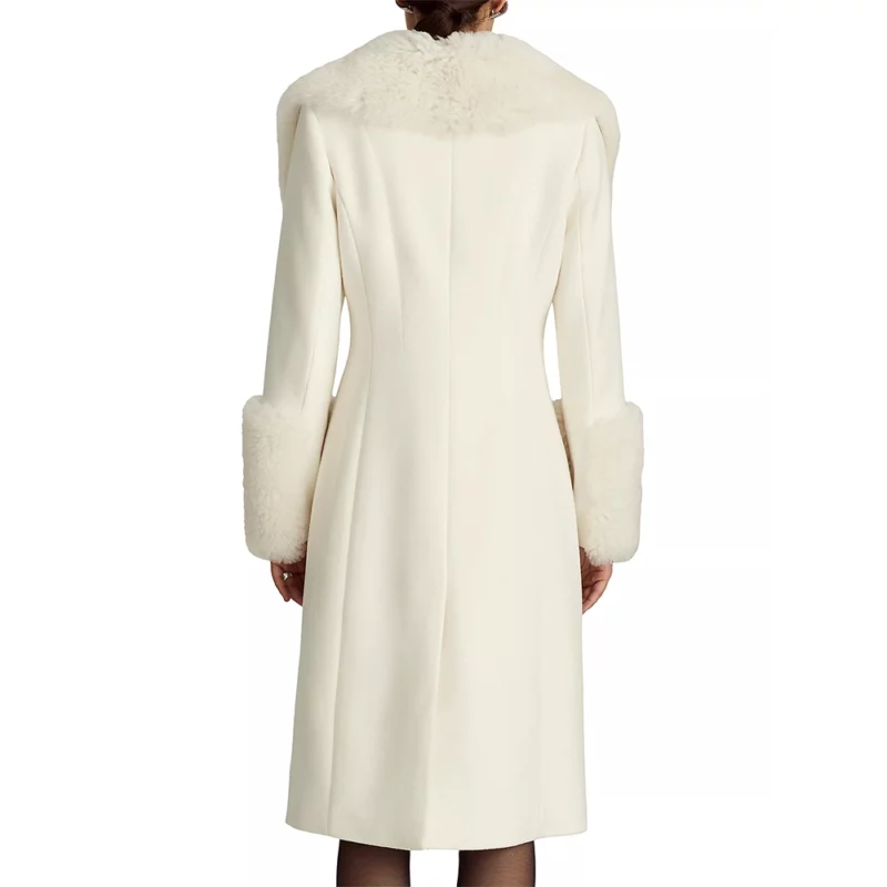 The Today Show 2024 KeltieKnight White Fur Coat