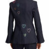 The Today Show 2024 Savannah Guthrie Heart Blazer
