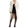 The Today Show Keltie Knight White Fur Coat