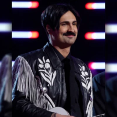 The Voice S26 Danny Joseph Fringed Leather Jacket