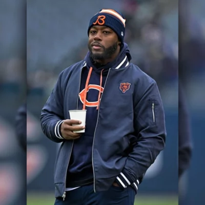 Thomas Brown Chicago Bears Bomber Jacket