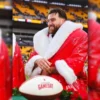 Travis Kelce Christmas Coat