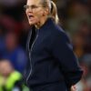 UEFA Women EURO Sarina Wiegman Blue Bomber Jacket