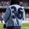 Vikings vs Bear Simone Biles Denim Jacket