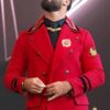 WWE Raw Netflix Kickoff Today Seth Rollins Red Coat