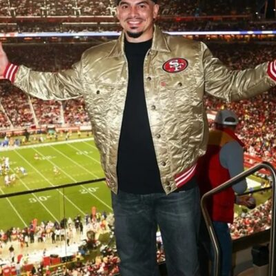 Willy Adames 49ers Gold Jacket