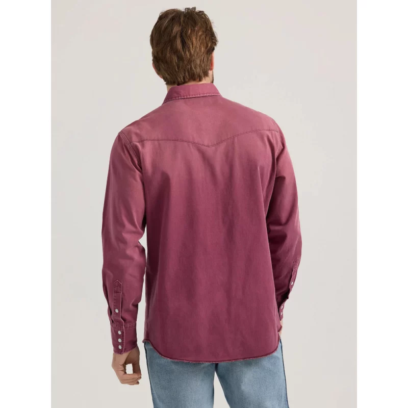 Yellowstone-Season-5-Luke-Grimes-Burgundy-Shirt