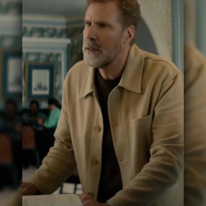 Youre Cordially Invited Will Ferrell Beige Jacket Beige