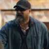 A Working Man David Harbour Blue Denim Jacket