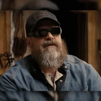 A Working Man David Harbour Denim Jacket