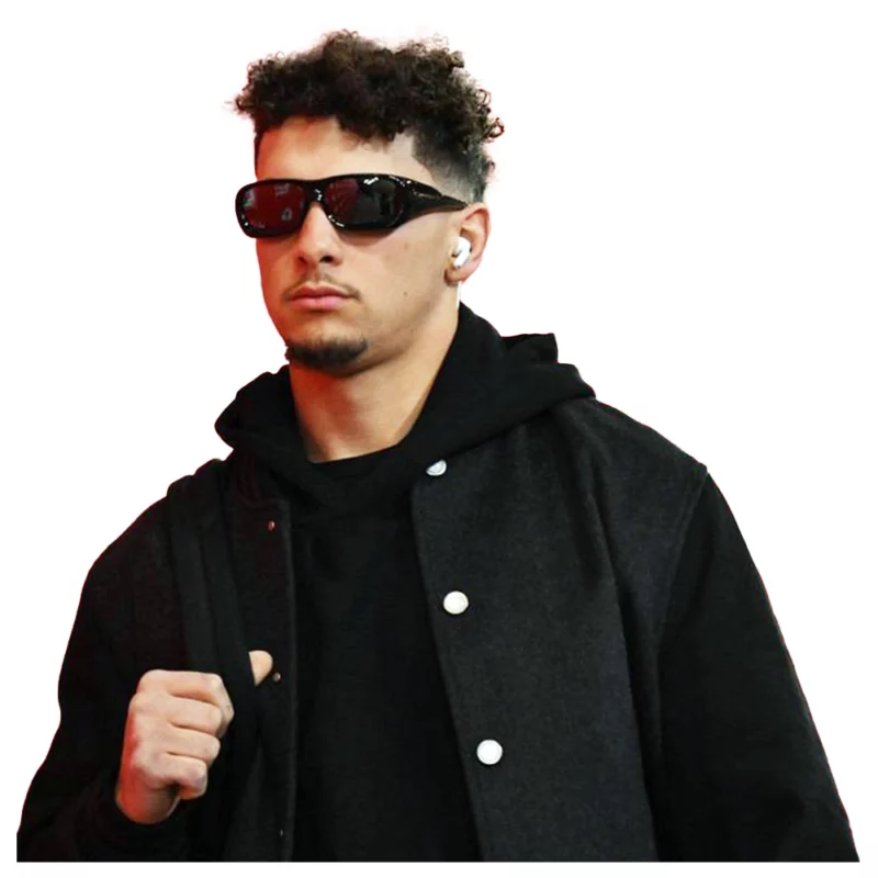 AFC Championship KC Chiefs Vs Buffalo Bills Patrick Mahomes Black Jacket