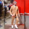 AFC Championship KC Chiefs vs Buffalo Bills Travis Kelce Thom Browne Suit