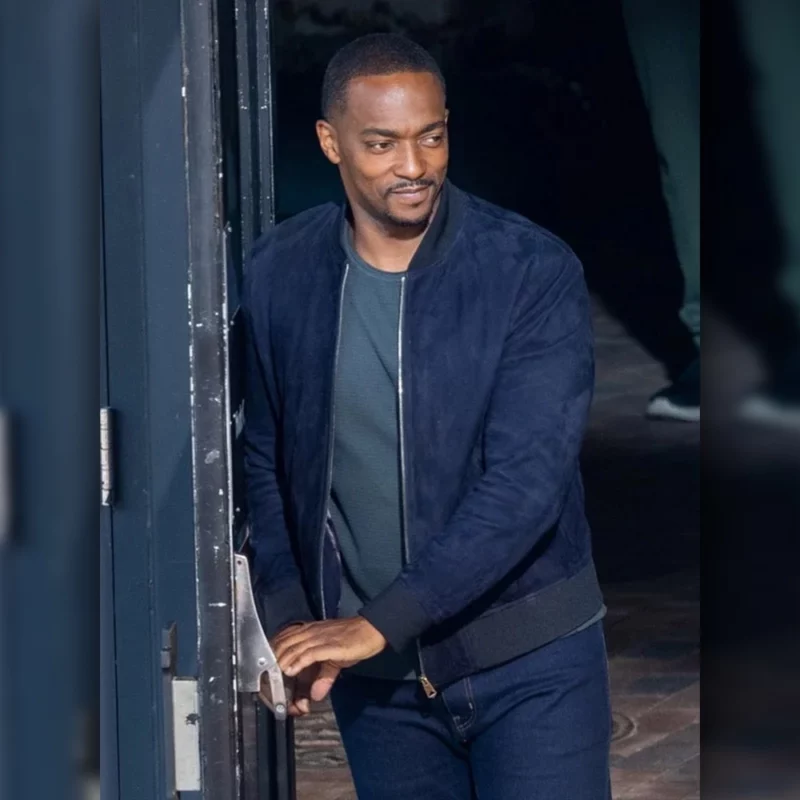 Anthony Mackie Captain America Brave New World Leather Jacket